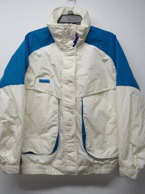 Vintage 90s Columbia Powder Keg Women's Ski Jacket Shell sz Large